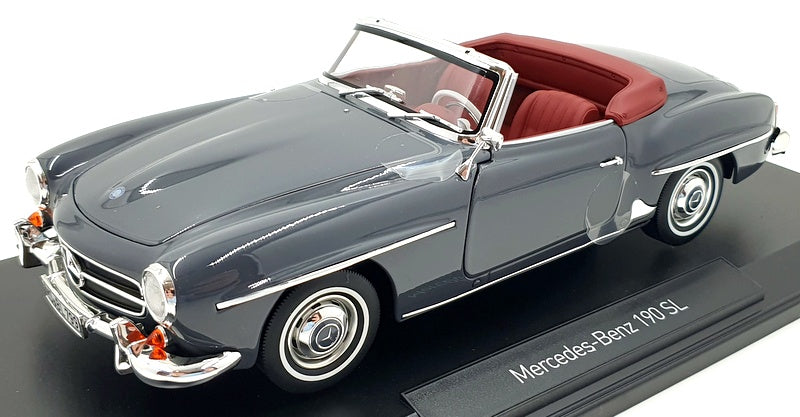 Norev 1/18 Scale Diecast 183402 - Mercedes-Benz 190 SL 1957 - Grey
