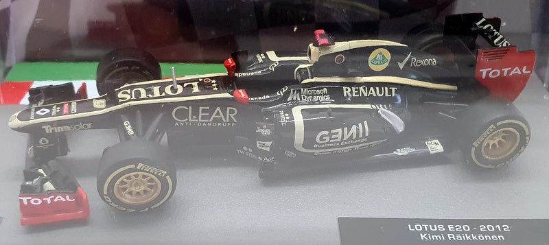 Altaya 1/43 Scale Model Car 1101IR5 - Lotus E20 2012 Kimi Raikkonen