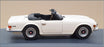 Schuco 1/43 Scale Resin 450915100 - Triumph TR6 - White
