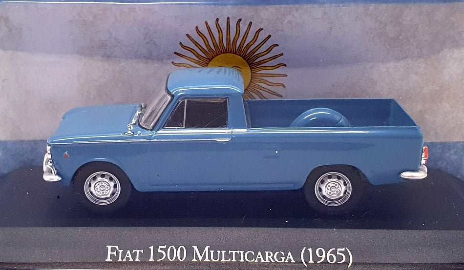 Altaya 1/43 Scale Diecast 23921L - 1965 Fiat 1500 Multicarga - Blue