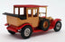 Matchbox Appx 10cm Long Diecast Y-7 - 1912 Rolls Royce - Red/Bronze