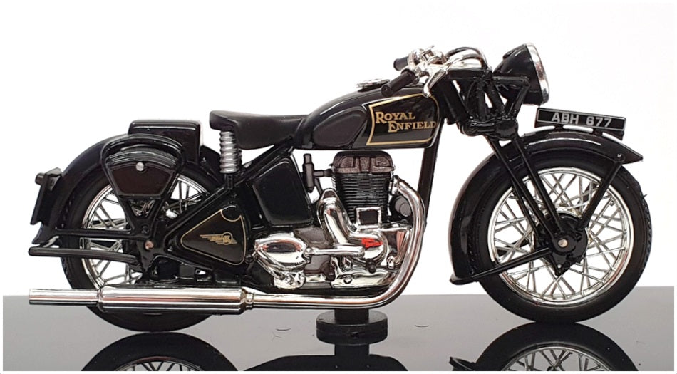 Atlas Editions 1/24 Scale 4 658 110 - 1938 Royal Enfield Bullet - Black