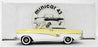 Kenna Models Minicar 43 1/43 Scale EHE2 - 1958 Ford Taunus Cabrio Yellow/White