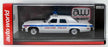 Auto World 1/43 Scale Resin AWR1142 - 1974 Dodge Monaco Chicago Police - White