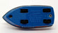 Matchbox Appx 7cm Long Diecast 52 - Police Launch - Blue/White