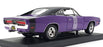 Maisto 1/18 Scale Diecast 46629 - 1969 Dodge Charger R/T - Purple/Black