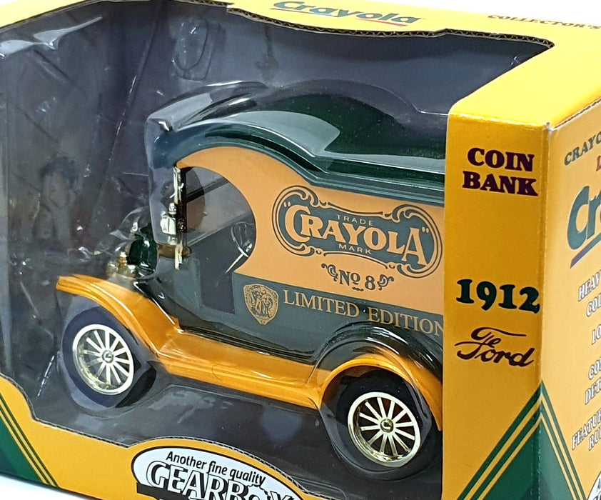 Gearbox 14cm Long Diecast Coin Bank 76522 - 1912 Ford Crayola Delivery Car