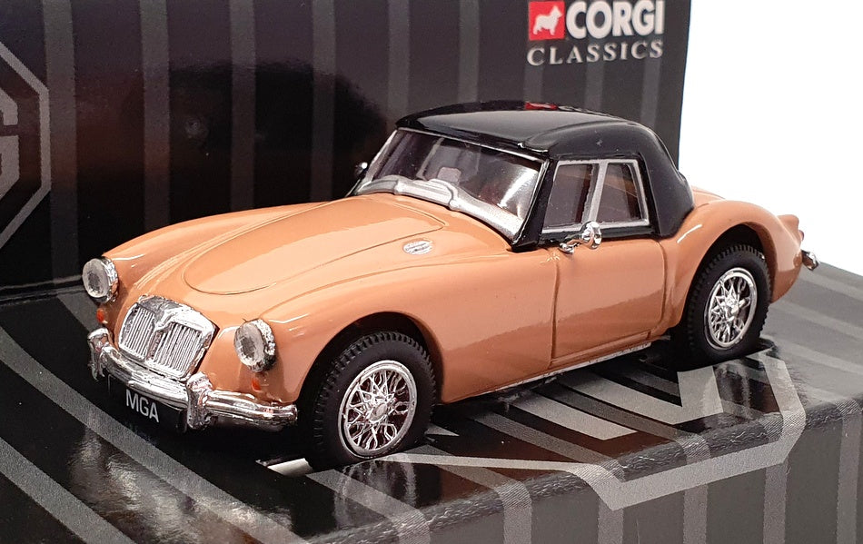 Corgi 1/43 Scale Diecast 03101 - MG MGA Hard Top - Alamo Beige