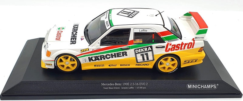 Minichamps 1/18 Scale 155 923611 Mercedes-Benz 190E Maas-Schons Lafitte DTM 1992