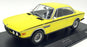 Minichamps 1/18 Scale Diecast 155 028130 - BMW 3.0 CSL 1971 - Yellow