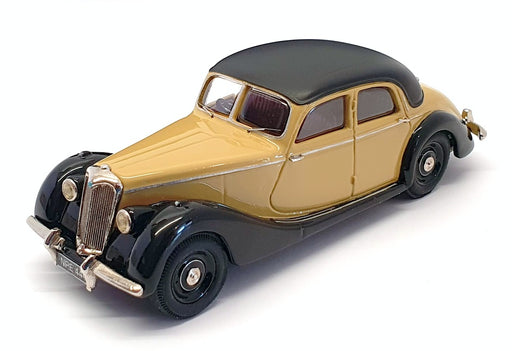 Crossway Models 1/43 Scale CMM10 - Riley RMB Saloon - Almond/Black
