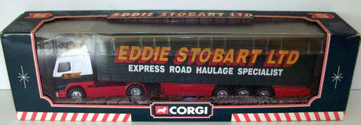 CORGI  - 59504 VOLVO CURTAINSIDE TRAILER - EDDIE STOBART