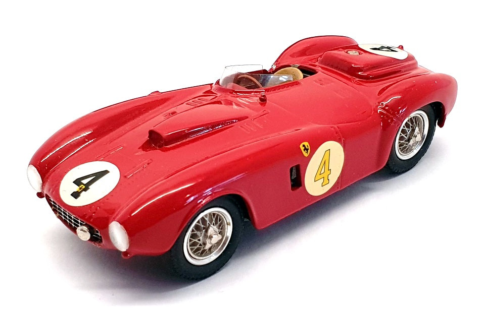 1954 Ferrari 375 Plus Le Mans Top Model Diecast Car Yellow Made in 1954 Ferrari 375 Plus Le Mans Top Model Diecast Car Yellow Made in