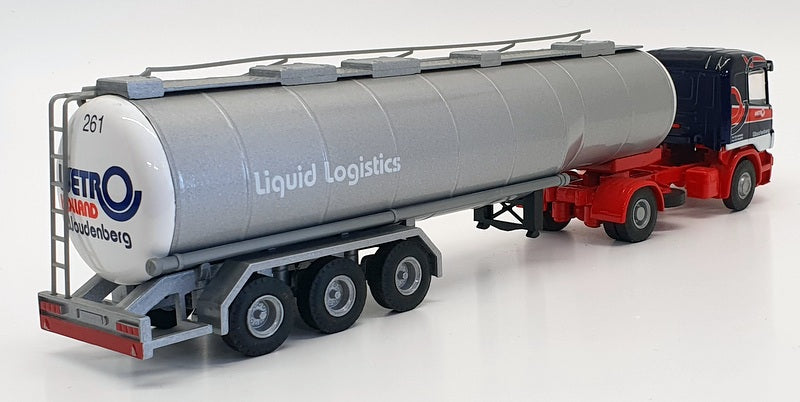 Unknown Manufacturer 1/50 Scale - Mat085 Scania 124L & Tanker - LIquid Logistics