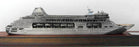 Skytrex 1/250 Scale Pewter - M935A Arcadia 1997 Model cruise liner on plinth