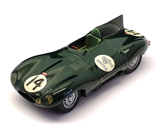 Provence Moulage 1/43 Scale Built Kit 24621C - Jaguar D Type Race Car #14