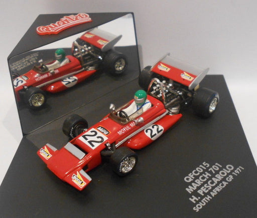 Quartzo 1/43 Scale - QFC015 701 H.PESCAROLO SOUTH AFRICA GP 1971