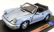 Anson 1/18 Scale Model Car 30309-W - Porsche 911 Carrera 4 Cabriolet  - Silver