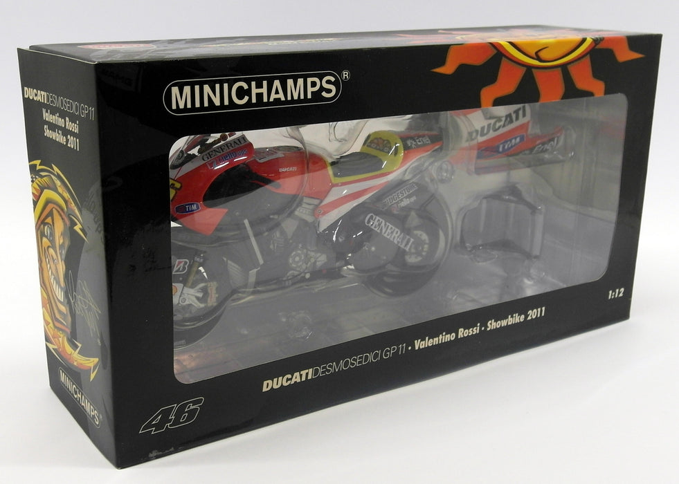 Minichamps 1/12 Scale 122 110876 Ducati Desmosedici Valencia test 2010 Minichamps 1/12 Scale 122 110876 Ducati Desmosedici Valencia test 2010
