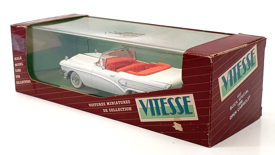Vitesse 1/43 Scale 450 - 1958 Buick Special Open Cabriolet - White