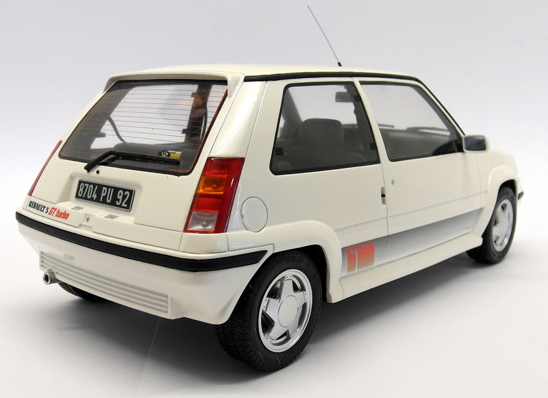 Otto 1/12 Scale Resin - G015 Renault 5 GT Turbo Phase 2 Pearl White