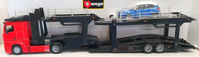 Burago 1/43 Scale 1831456 - Mercedes Benz Actros Multicar Carrier