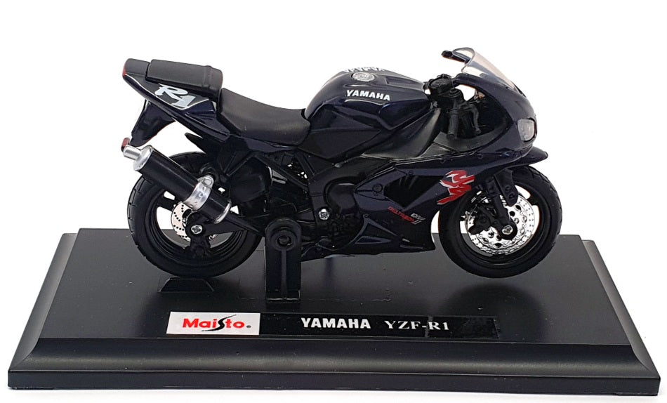 Maisto 1/18 Scale Motorbike 321 - Yamaha YZF-R1 - Dark Blue