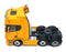 Marge Models 1/32 Scale Diecast 2015-04 - Scania R500 6x2 Truck - Yellow