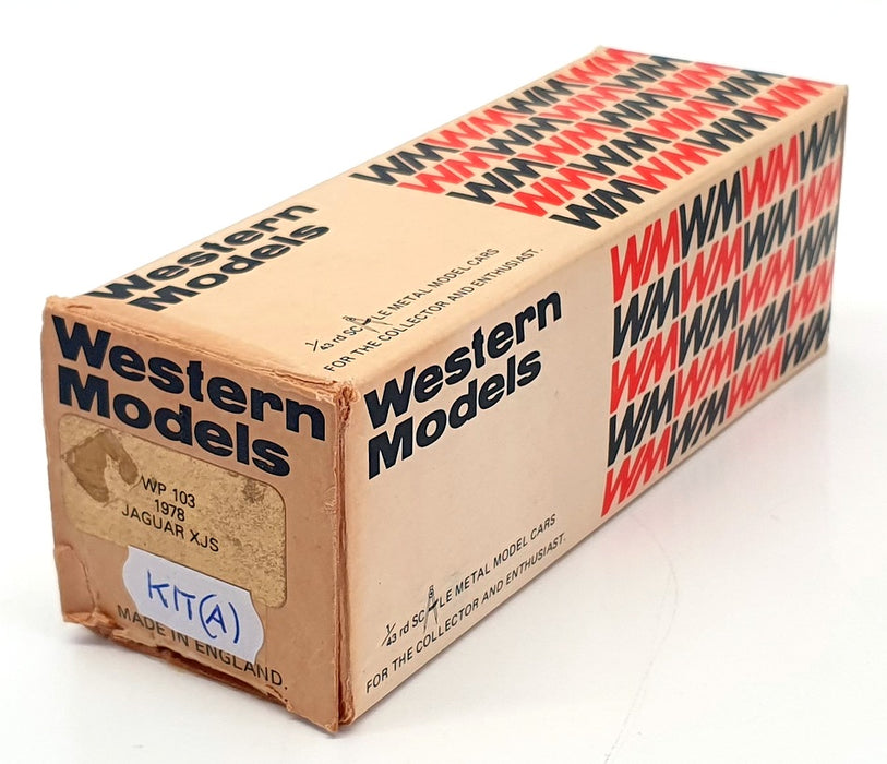 Western Models 1/43 Scale Unbuilt Kit WP103 - 1978 Jaguar XJS