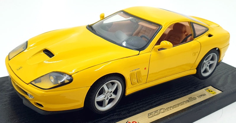 Maisto 1/18 Scale Diecast 31810 - Ferrari 550 Maranello 1996 - Yellow