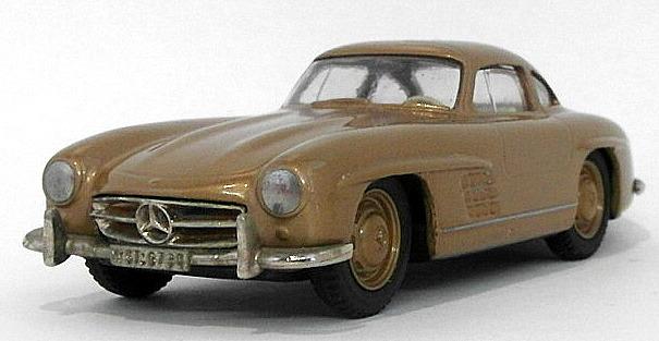 Somerville Models 1/43 Scale 105 - Mercedes Benz 300SL - Gold