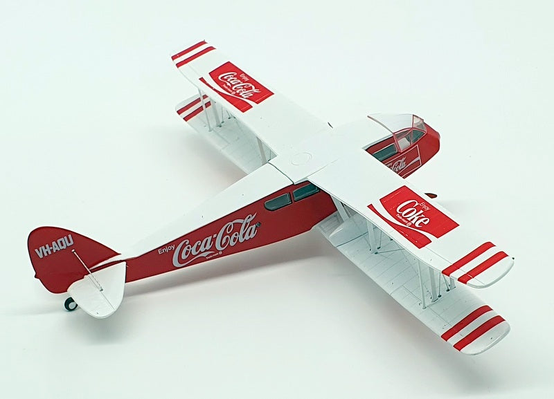 Oxford Diecast 1/72 Scale 72DG002CC - D.H.84 Dragon VH-AQU - Coca Cola