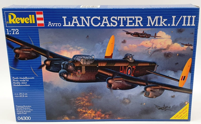 Revell 1/72 Scale Model Aircraft Kit 04300 - Avro Lancaster Mk.I/III