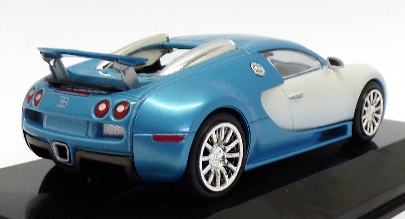 Altaya 1/43 Scale AL12319K - 2005 Bugatti Veyron 16.4 - Blue/Grey