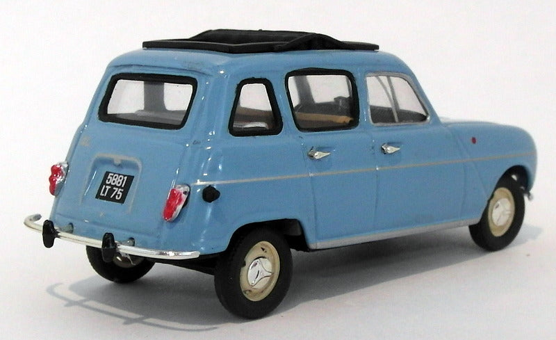 Matchbox 1/43 Scale Metal Model VEM07-M - 1962 Renault 4L - Blue