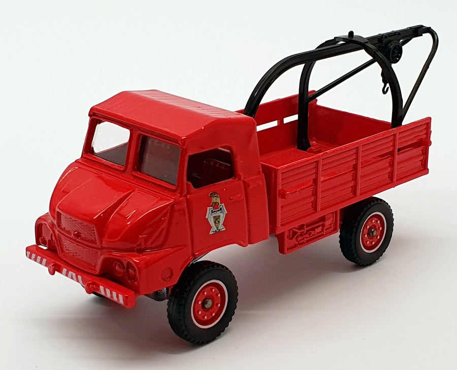 Solido 1/50 Scale 2124 - Simca UNIC Sumb 4x4 Fire Truck With Crane - Red