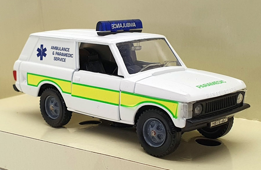 Verem 1/43 Scale Diecast 999/03 - Range Rover - Ambulance Paramedic ...