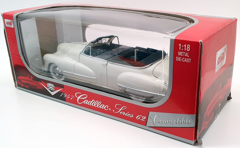 Anson 1/18 Scale Model Car 30335 - 1947 Cadillac Series 62 - White