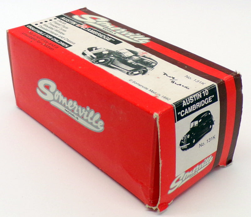 Somerville Models 1/43 Scale 131K - Austin 10 Cambridge - Blue/Black