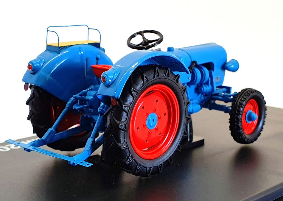 Schuco 1/43 Scale Model Tractor 02735 - Eicher Tiger EM 200 - Blue