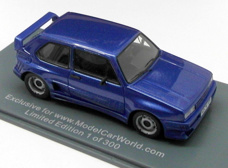 Neo 1/43 Scale Model Car NEO45826 - Rieger Golf - Blue