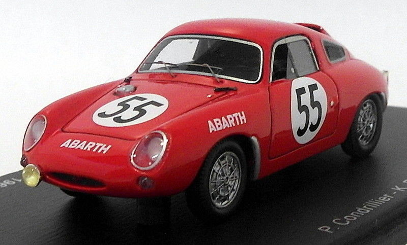 Spark Models 1/43 Scale Resin S1334 - Abarth 700 S #55 Le Mans 1961