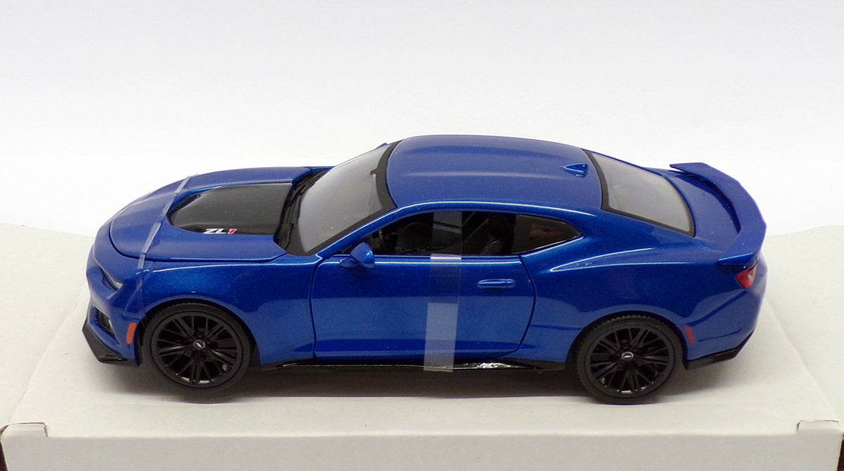 Maisto 1/24 Scale 31512 - 2017 Chevrolet Camaro ZL1 - Blue