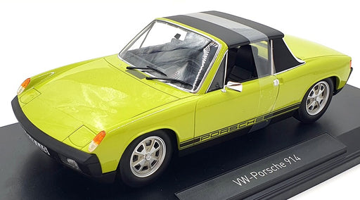 Norev 1/18 Scale Diecast 187687 - VW Porsche 914 2.0 1973 - Light Green