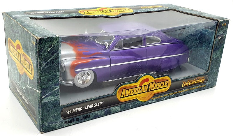 Ertl 1/18 Scale Diecast 7123 - 1949 Mercury Lead Sled - Purple