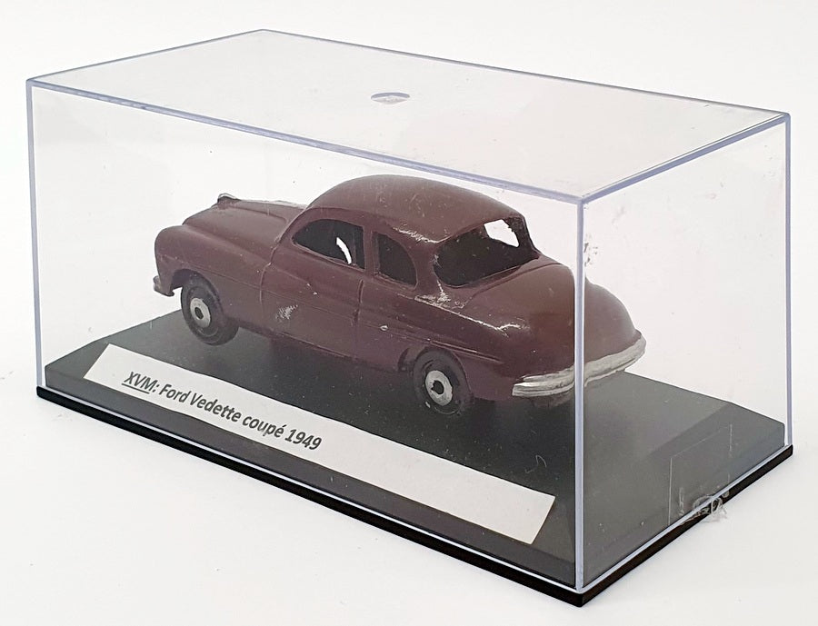 XVM 1/43 Scale Built Kit XVM01 - 1949 Ford Vedette Coupe - Maroon