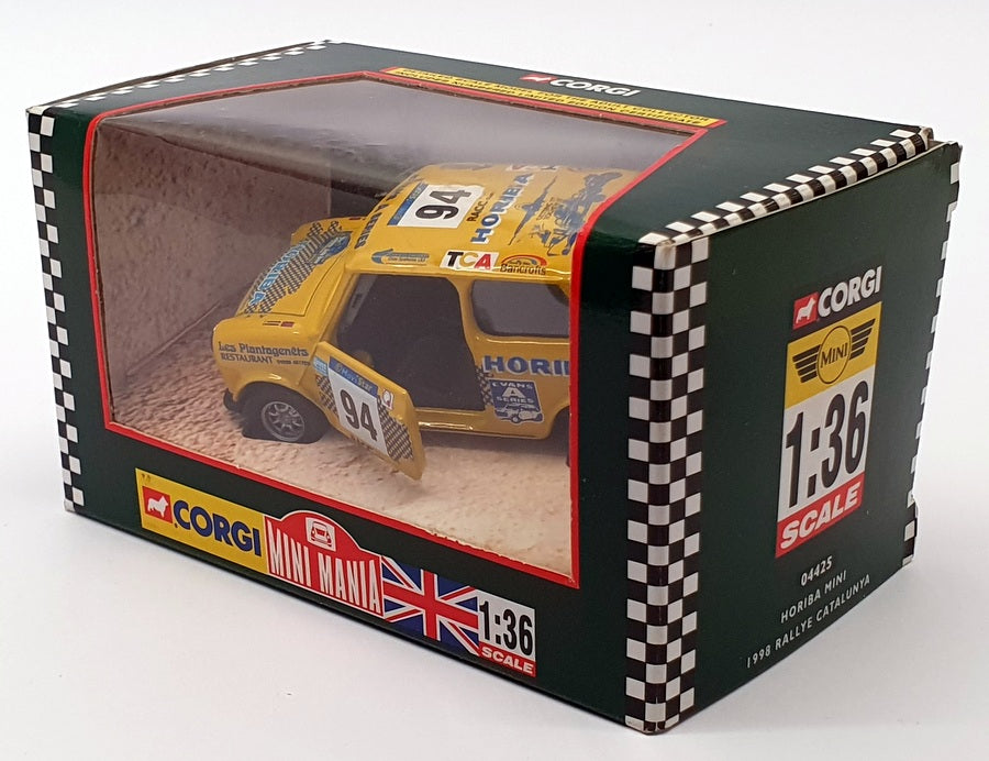 Corgi 1/36 Scale Model Car 04425 - Horiba Mini 1998 Rallye Catalunya