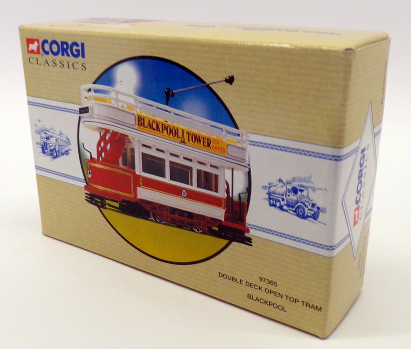 Corgi 1/76 Scale Diecast 97365 - Open Top Tram Car - Blackpool