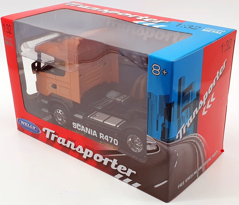 Welly 1/32 Scale Model Truck 32625W - Scania R470 Transporter