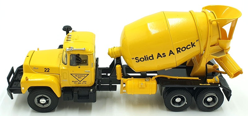 First Gear 1/34 Scale 19-2283 - Mack R-Model Mixer Triangle Inc